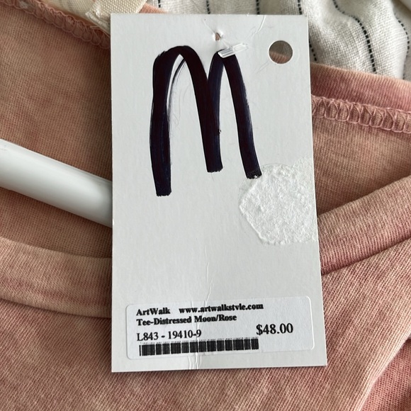 Mystree ArtWalk Tee - size medium NWT - Picture 2 of 7